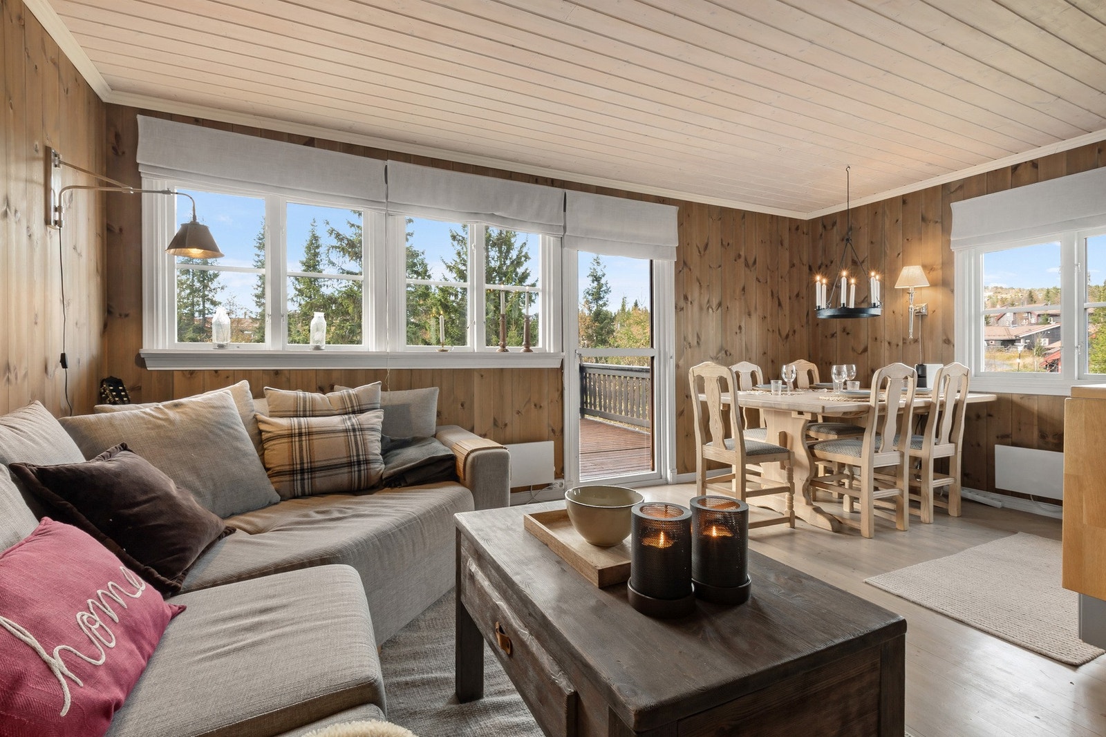 Her kan du senke skuldrene, nyte frisk fjelluft og ha tilgang til aktiviteter året rundt. Galleribilde