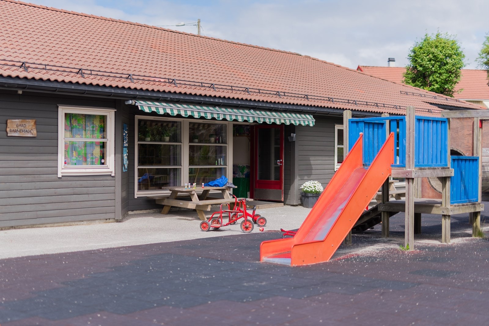Det er flere barnehager i nærområdet. Galleribilde