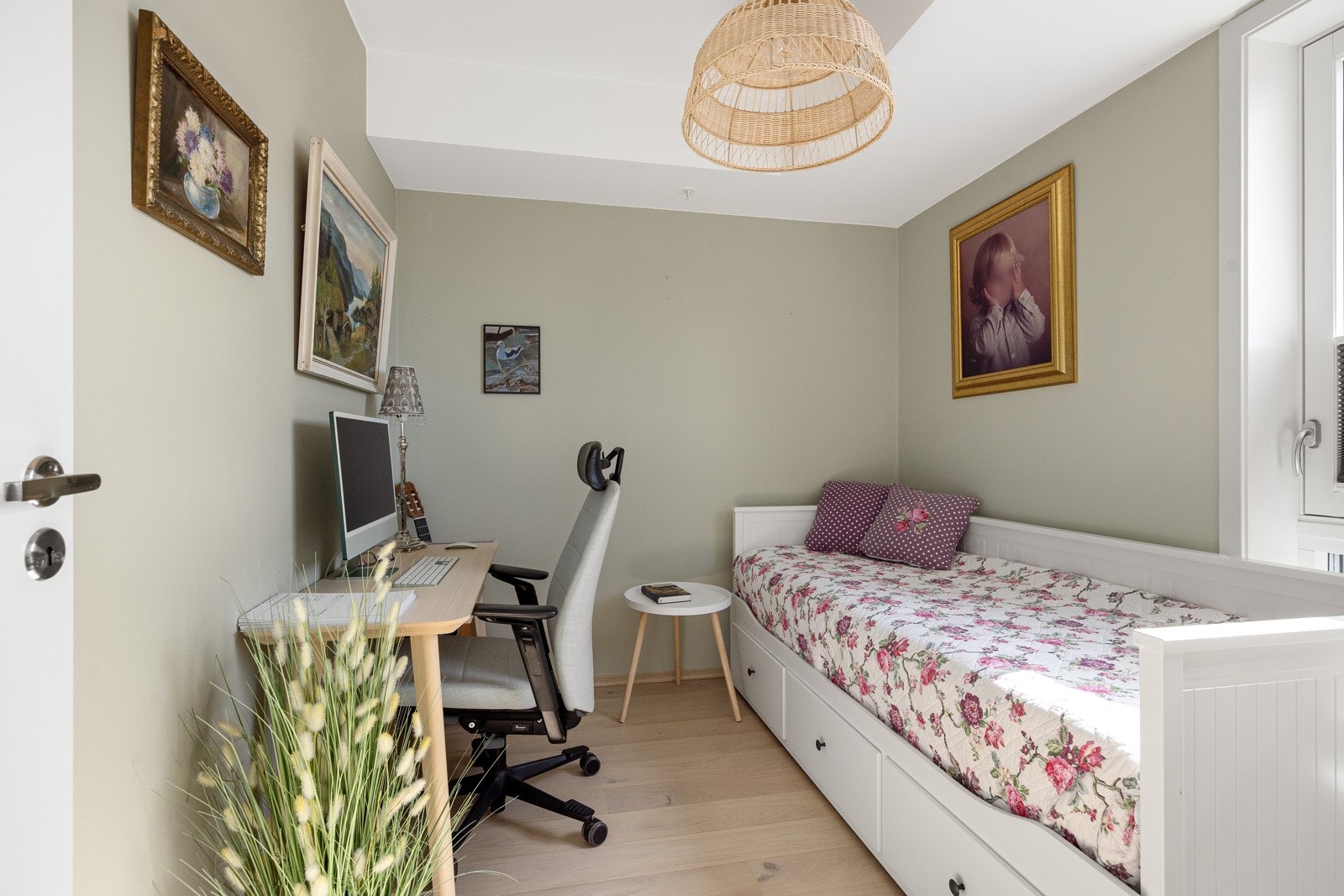 Disse egner seg godt som barnerom, gjesterom eller hjemmekontor - alt etter behov Galleribilde