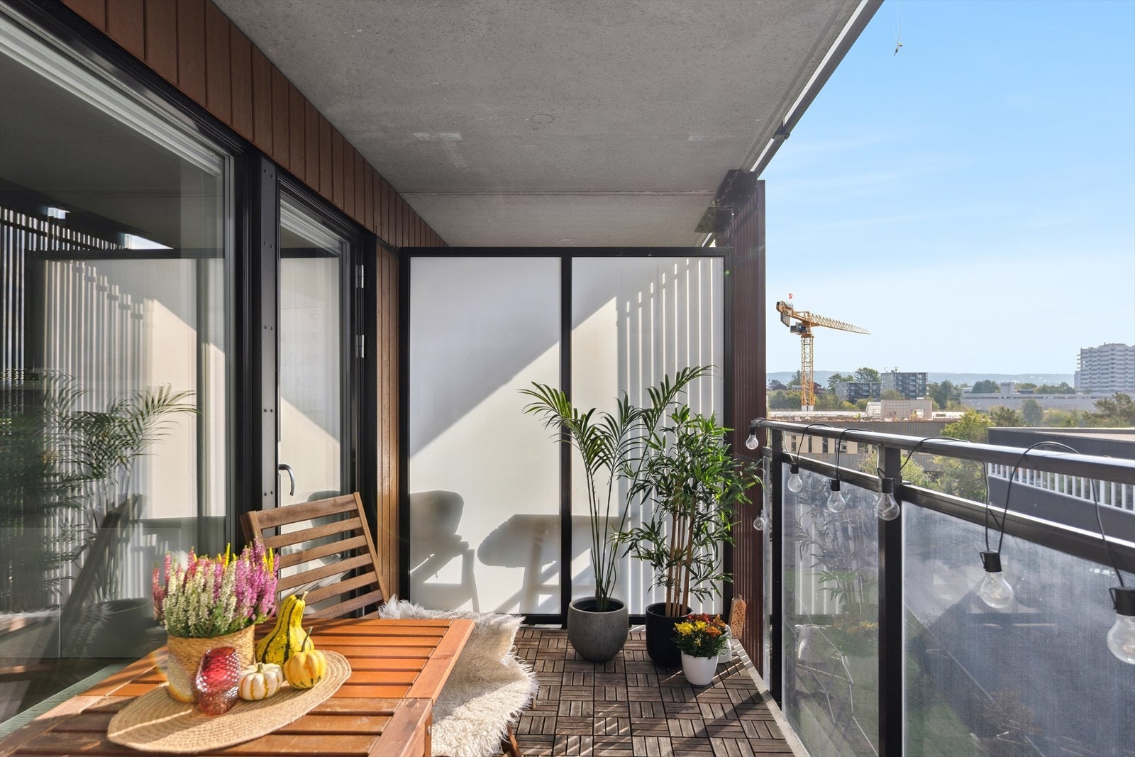 Her kan du nyte kveldssolen. Galleribilde