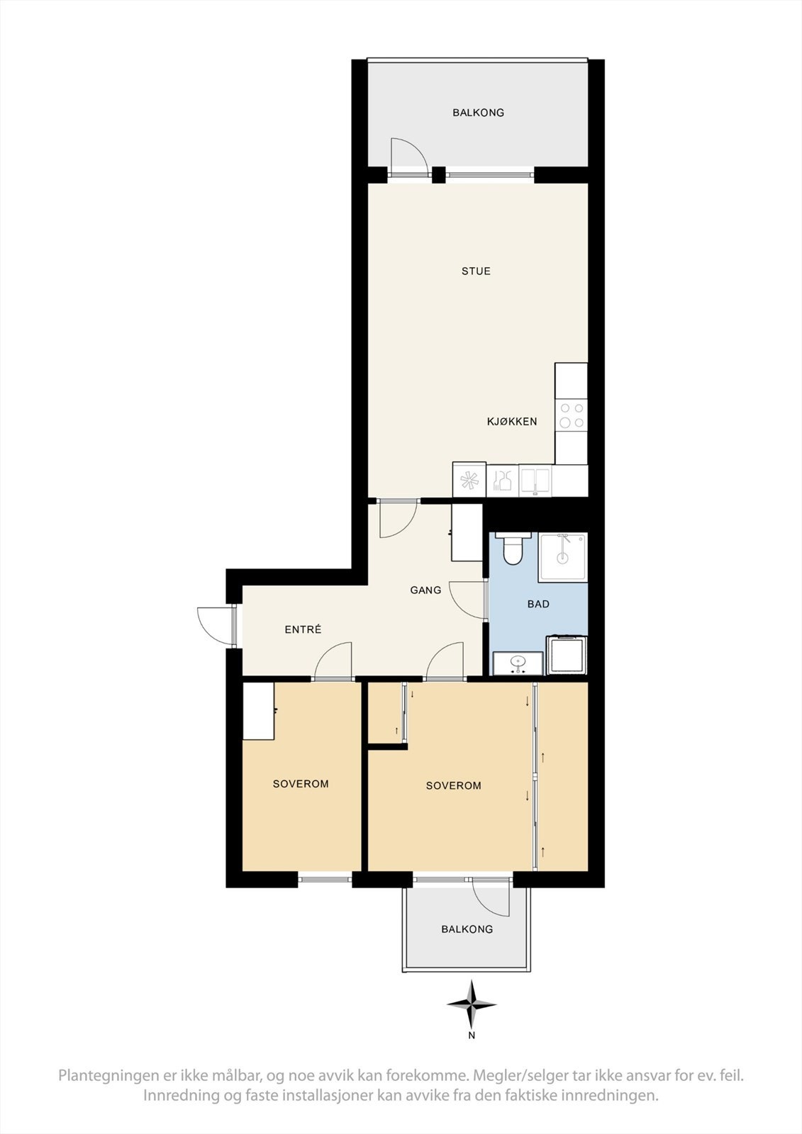 Plantegning. Galleribilde