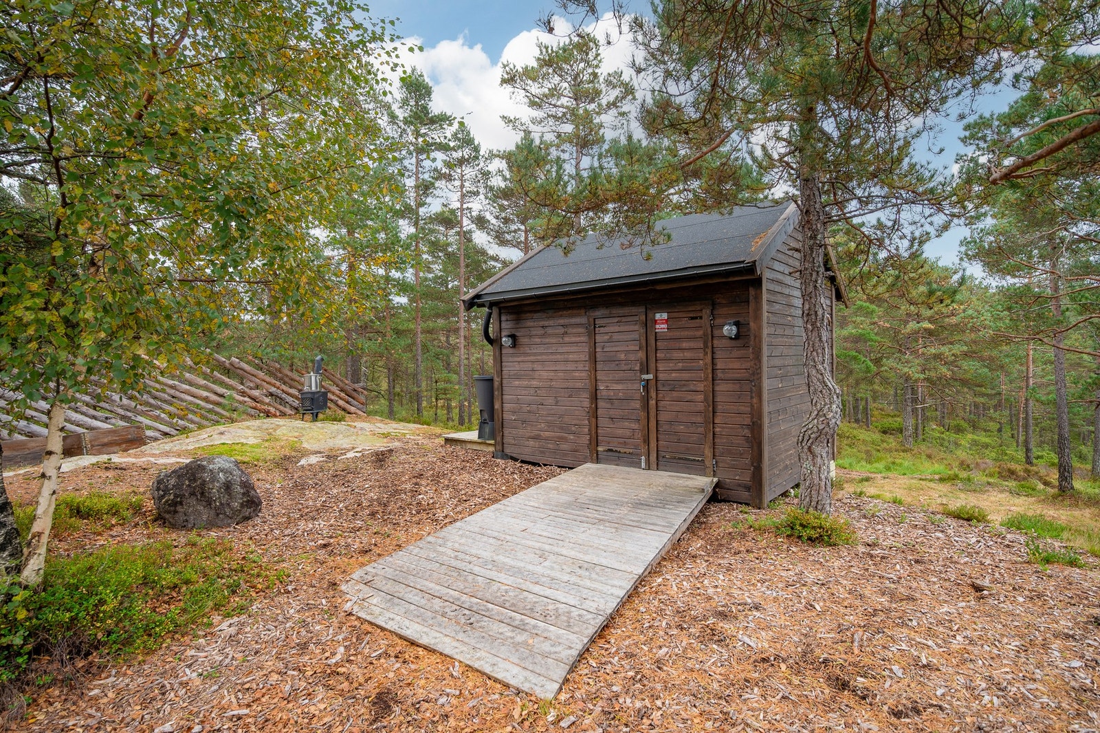 - Uteboden er satt opp i senere tid (egeninnsats og ikke søkt om) - Galleribilde