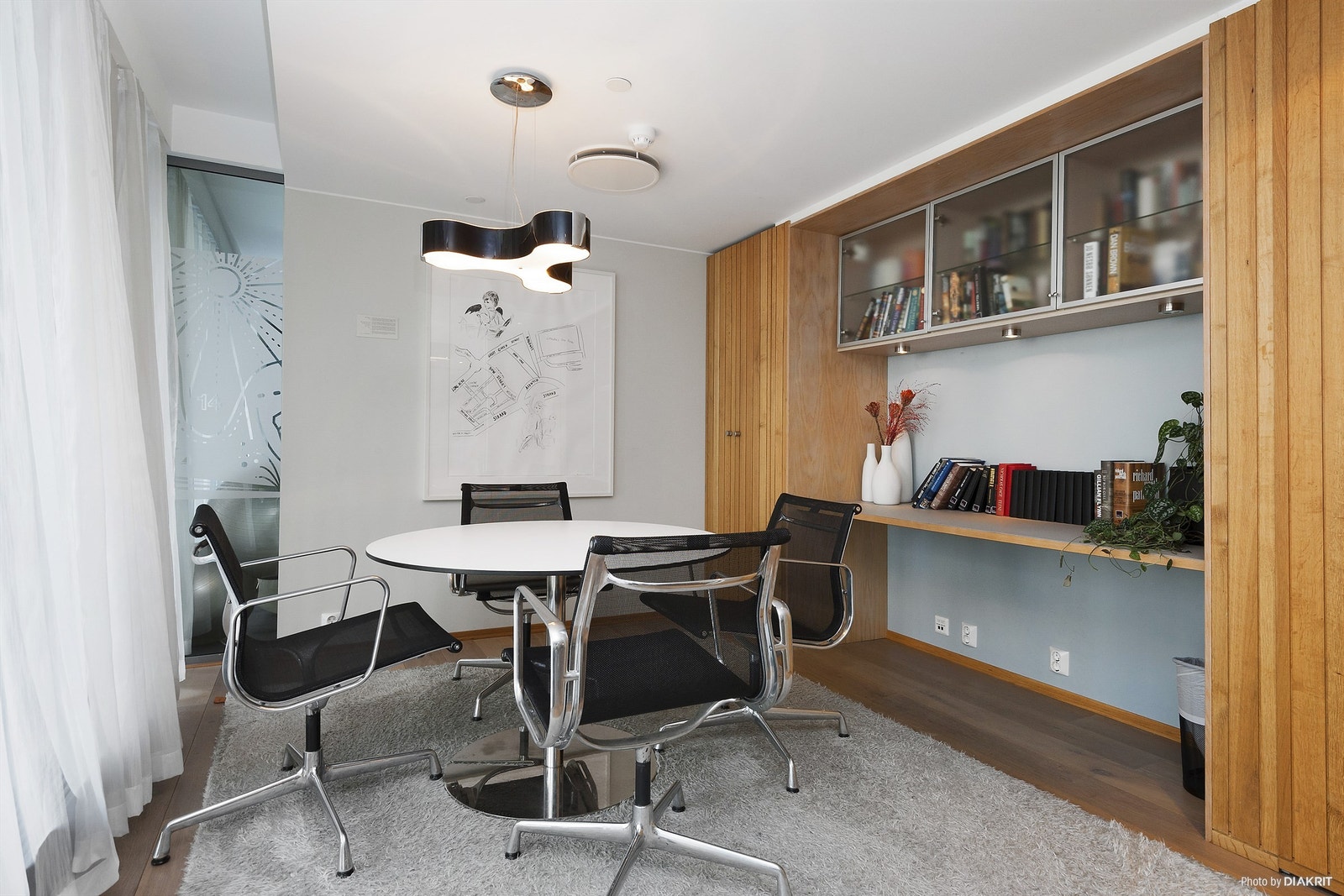 Møterom kan bookes via resepsjonen til hyggelige priser Galleribilde