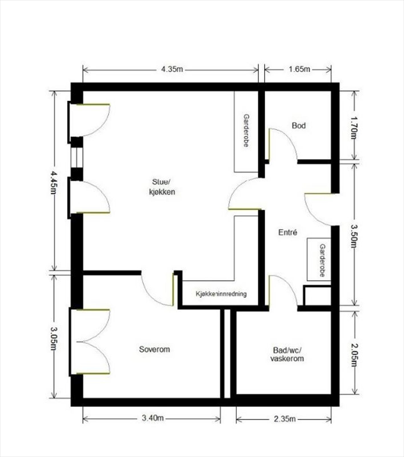 Planløsning. Galleribilde