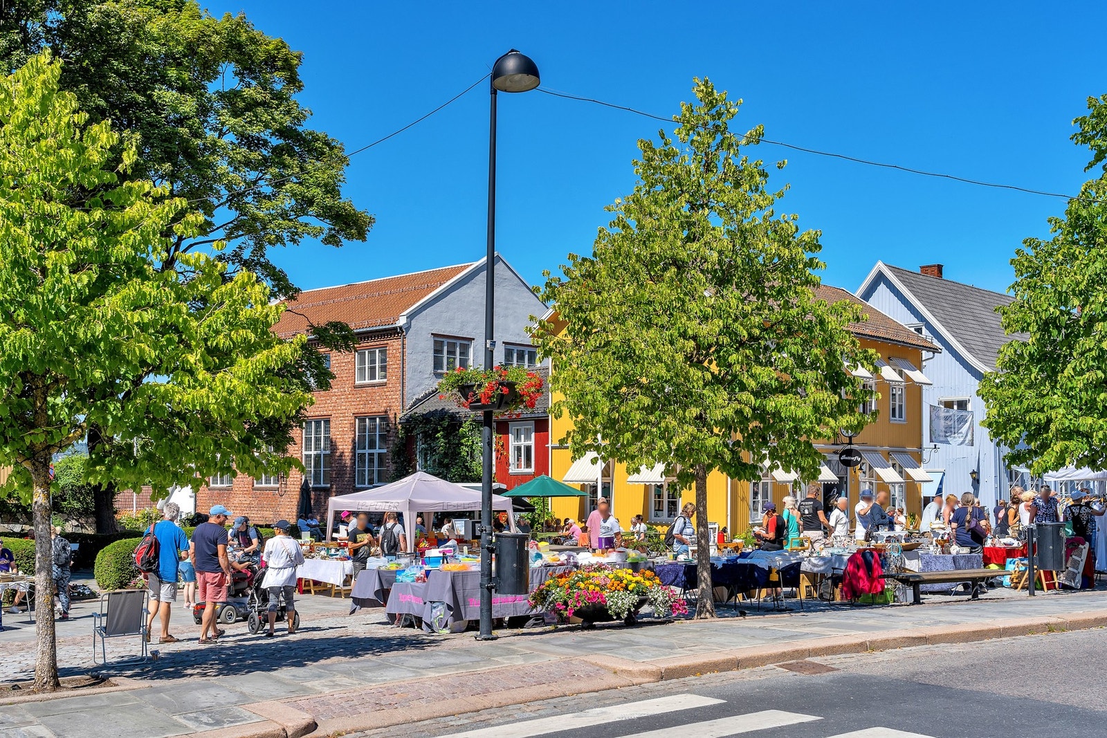 Marked på torget Galleribilde
