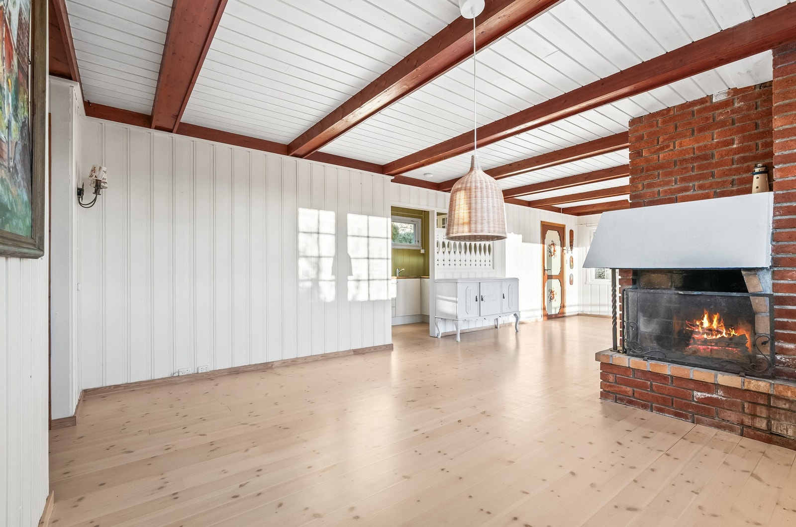 Sjarmerende sommerhytte. Galleribilde