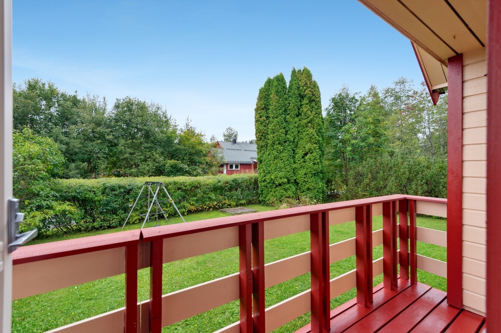 Egen balkong; et perfekt sted å nyte morgenkaffen. Galleribilde