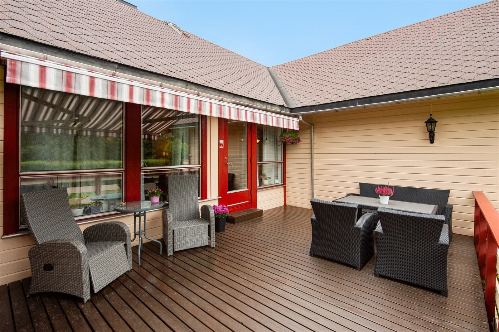 Her er det gode muligheter for hyggelige grillstunder med familie og venner. Galleribilde