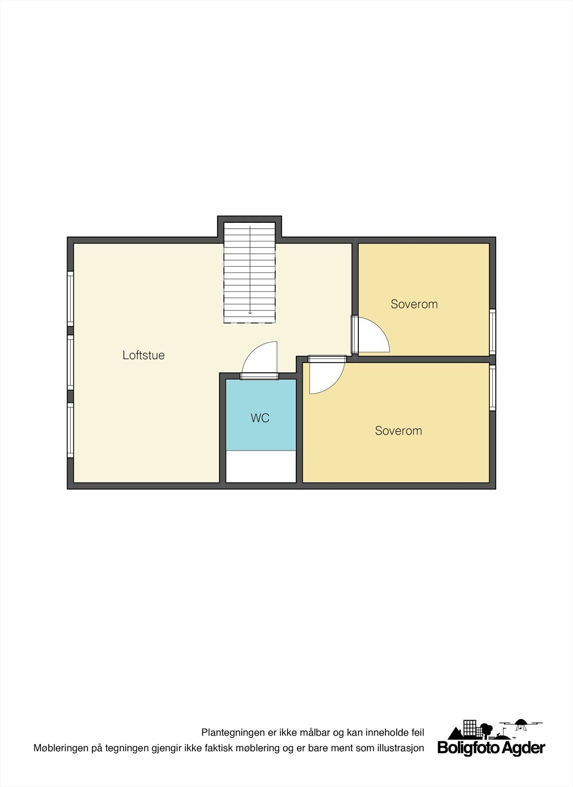 Planskisse - Loftsetasje Galleribilde