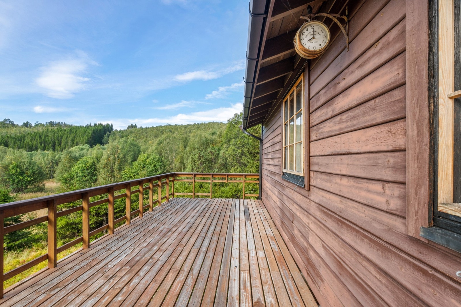 Gode muligheter for diverse utemøbler. Galleribilde