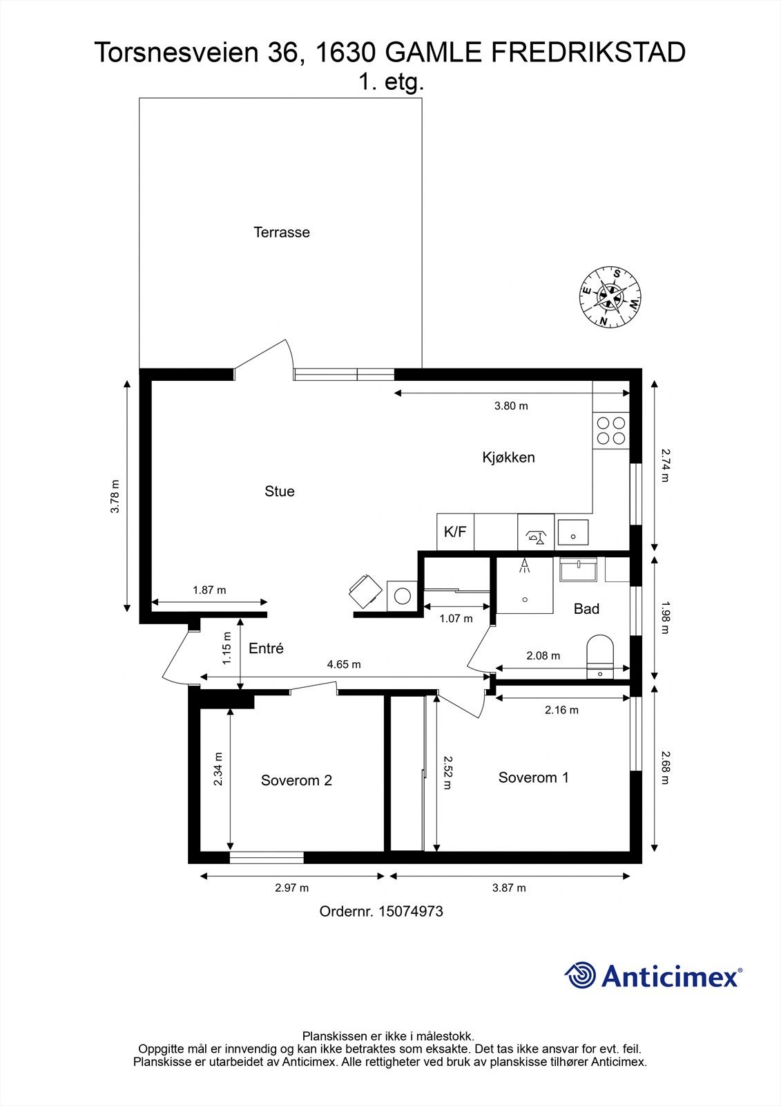 Leiligheten disponerer i tillegg en stor kjellerbod på hele 19 kvm. I kjelleren er det også felles vaskerom for beboerne. Galleribilde