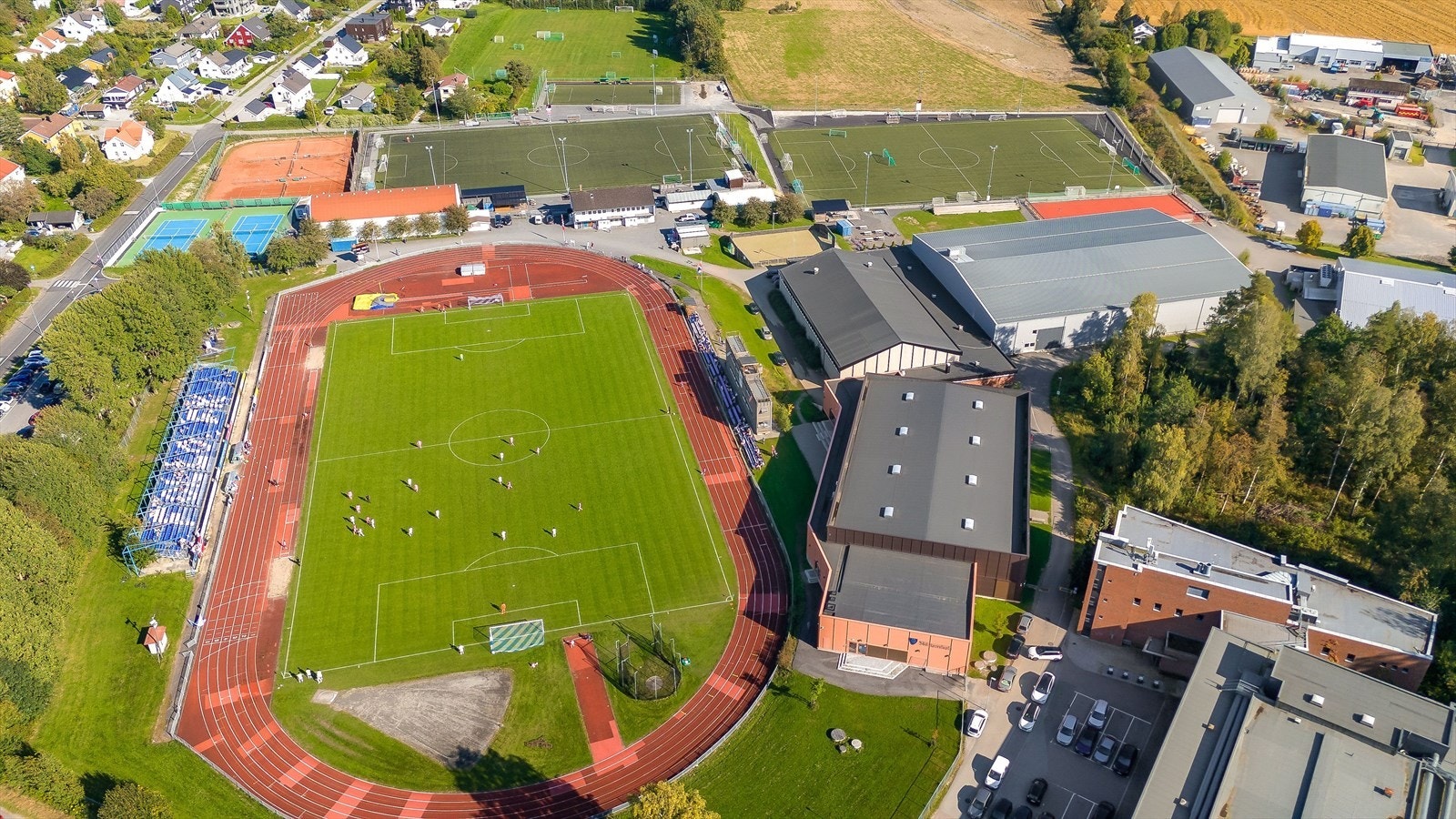 Ski idrettspark har et bred utvalg for barn og ungdom Galleribilde