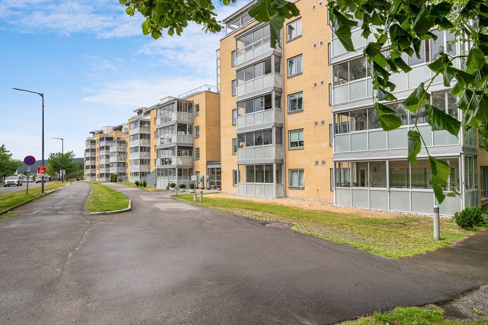 Sameiet har felles takterrasse med svært gode solforhold. Galleribilde