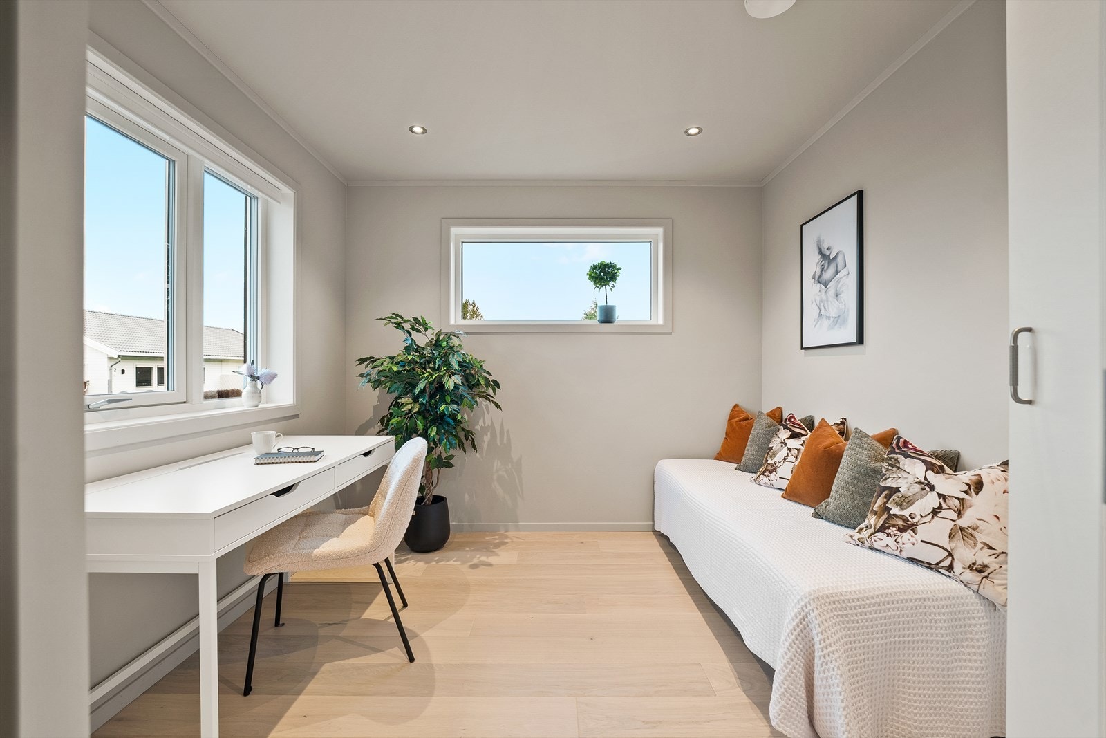 Det andre soverommet er også av god størrelse. Galleribilde