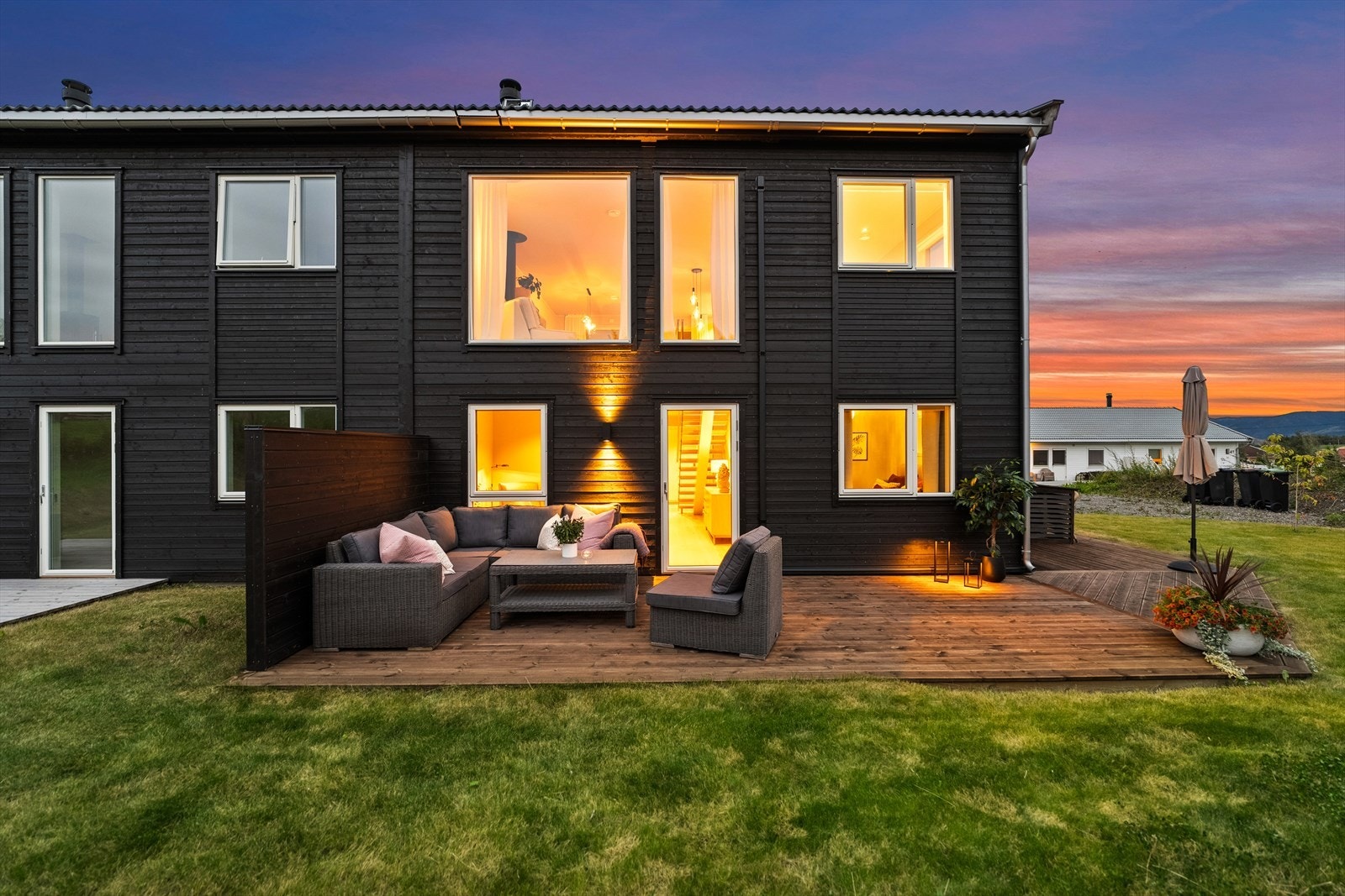 Her sitter man svært skjermet til. Galleribilde