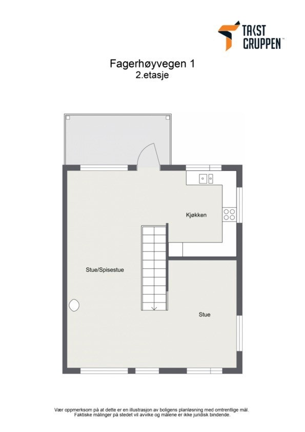 Plantegning - 2. etasje. Galleribilde