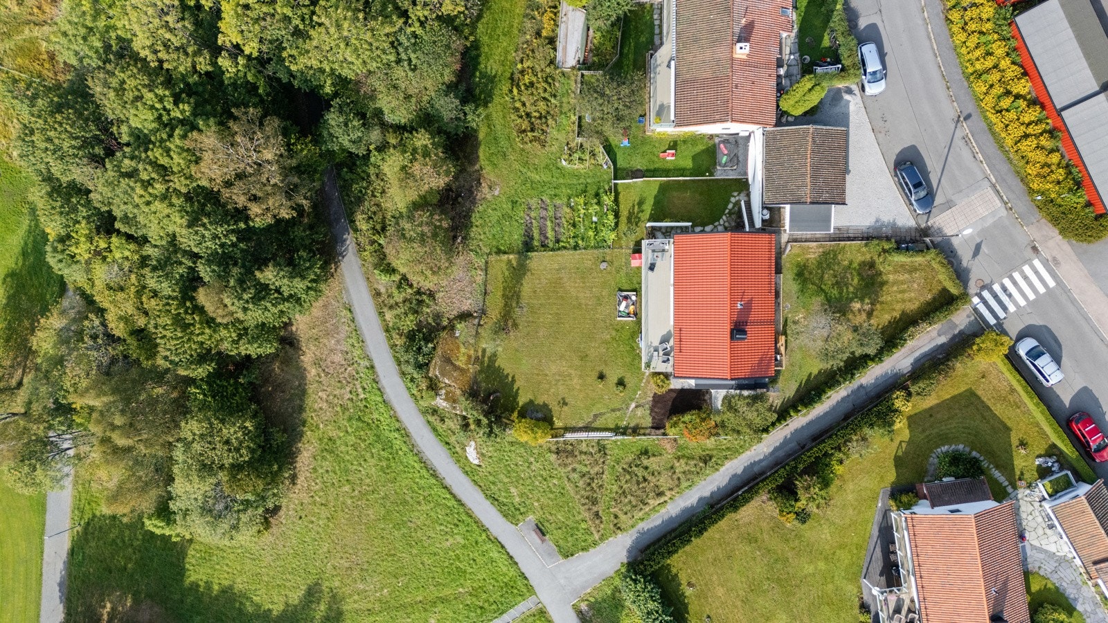 Eiendommen fra lufta Galleribilde