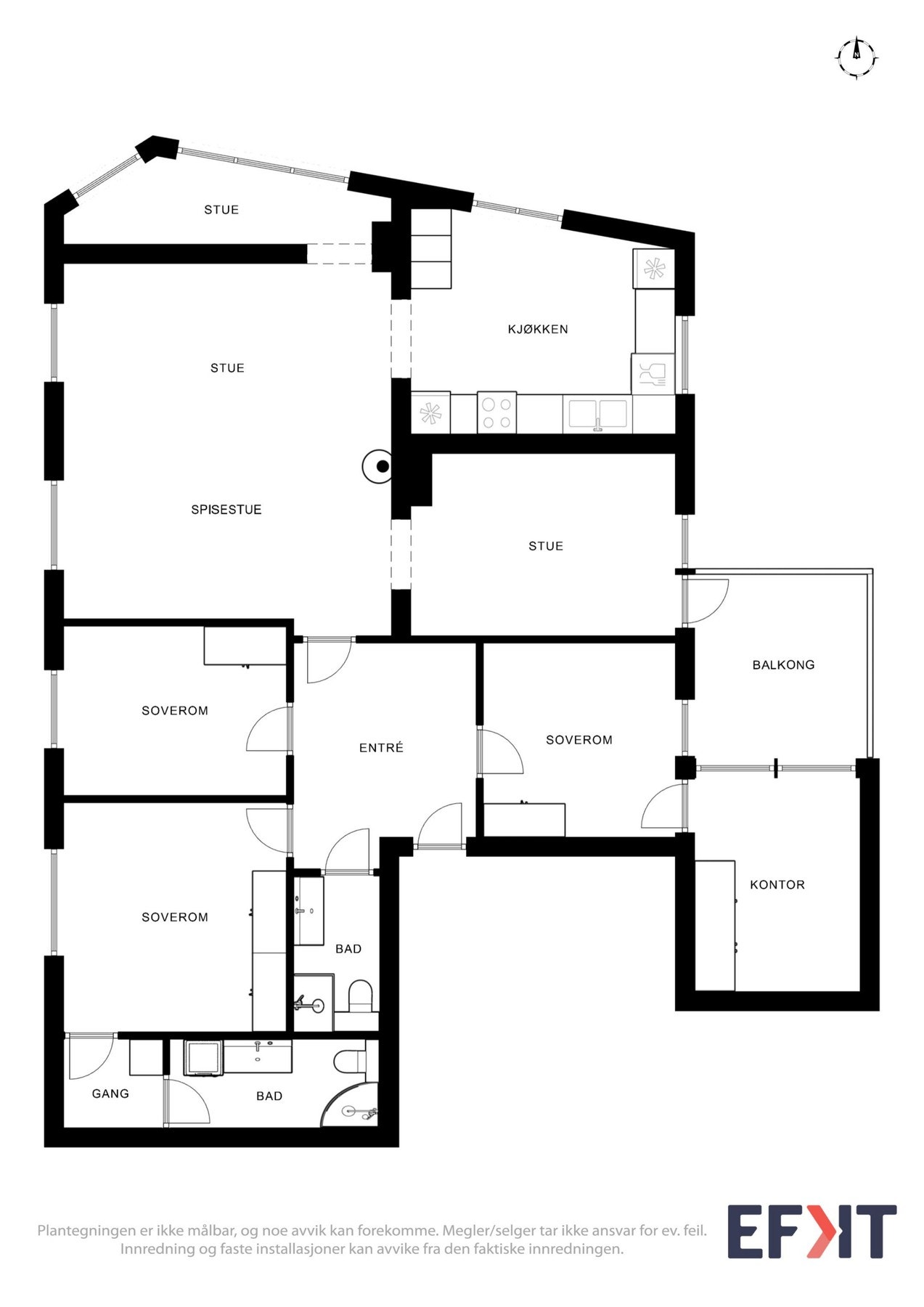 Plantegning. Galleribilde