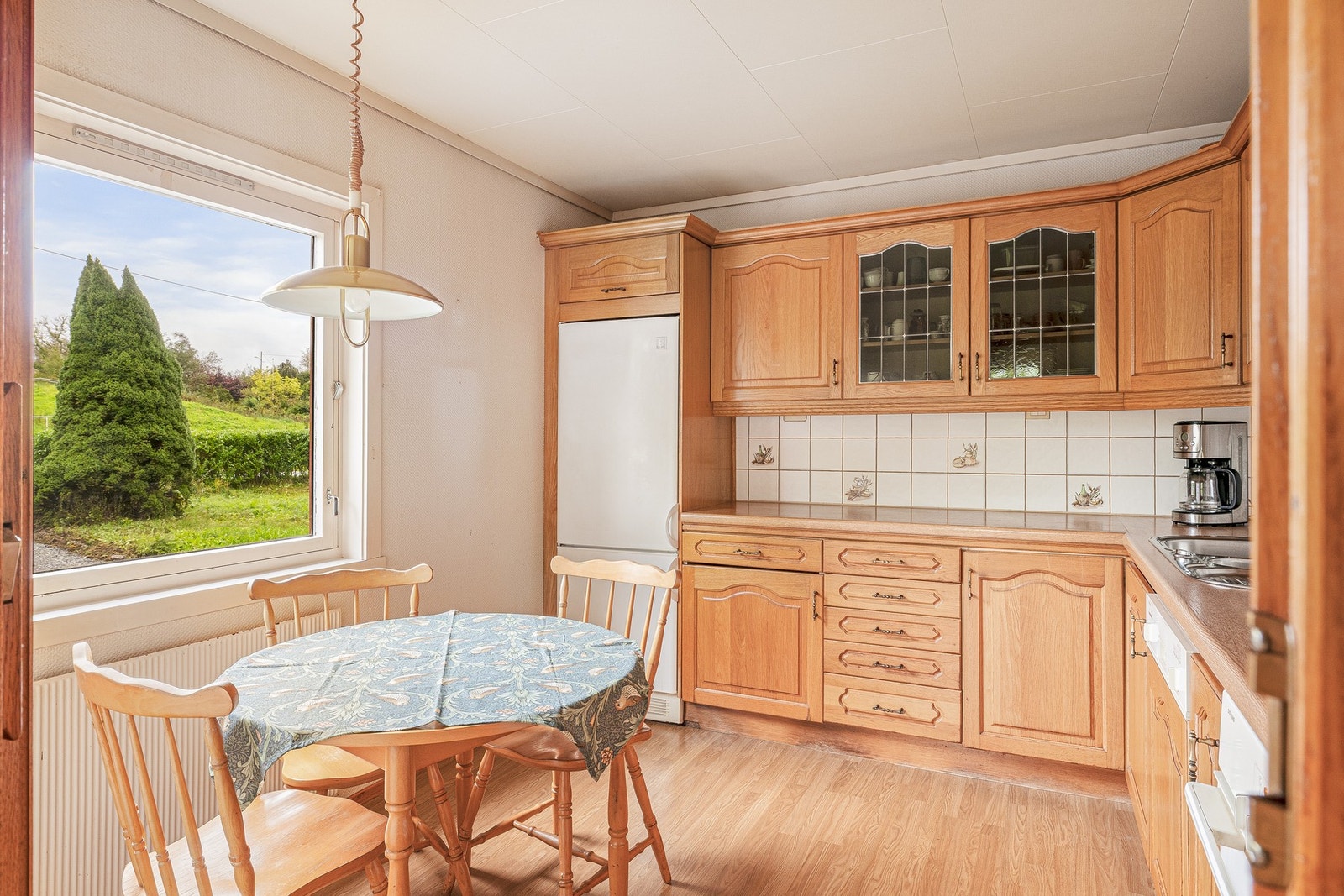 Her er det også plass til en koselig spisegruppe Galleribilde