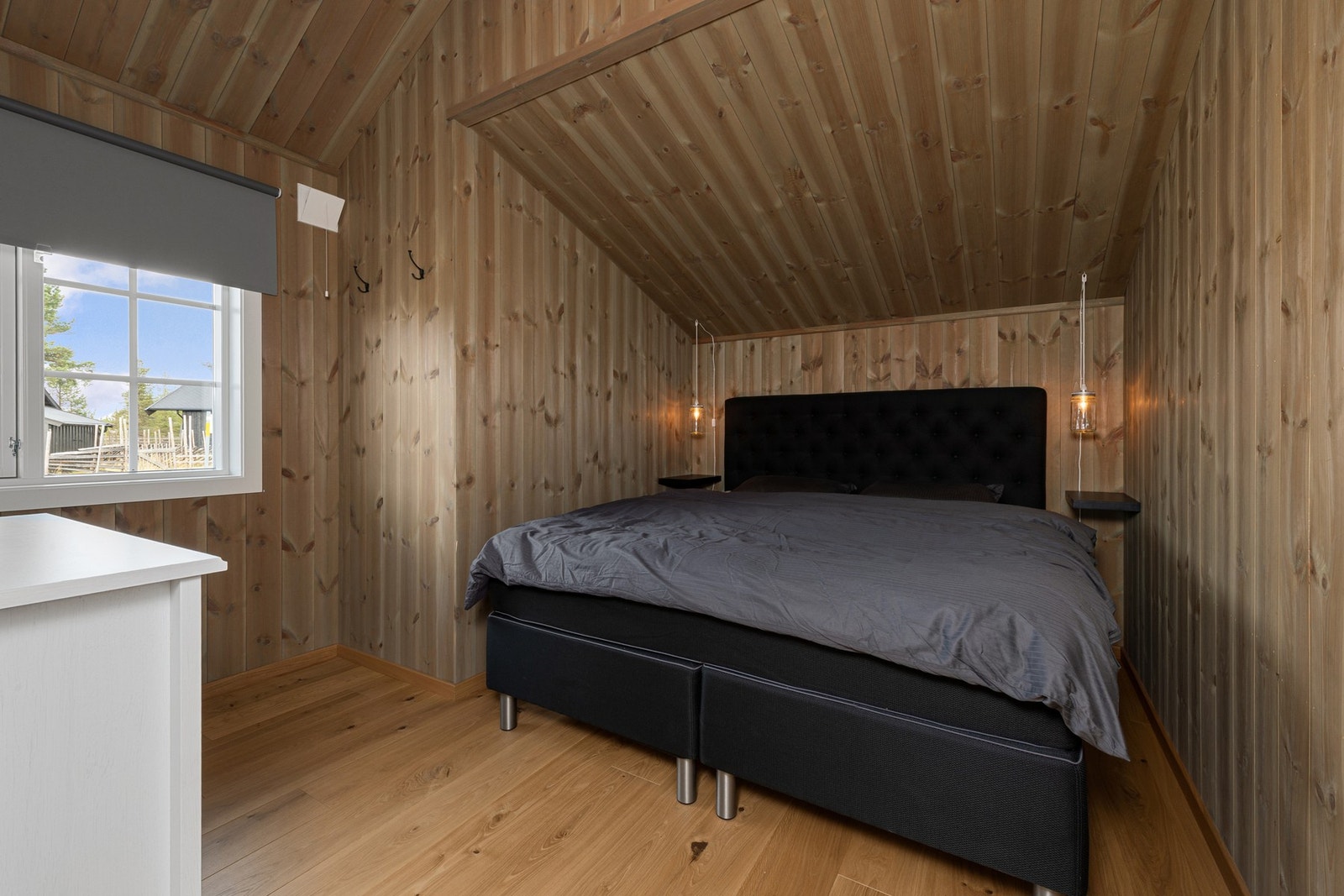 Hytta har 4 soverom. Soverom 1. Galleribilde