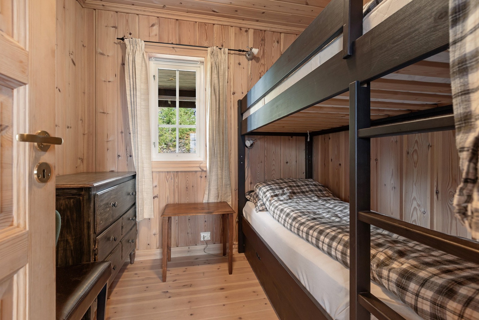 Soverom 2 er innredet med en praktisk køyeseng. Galleribilde