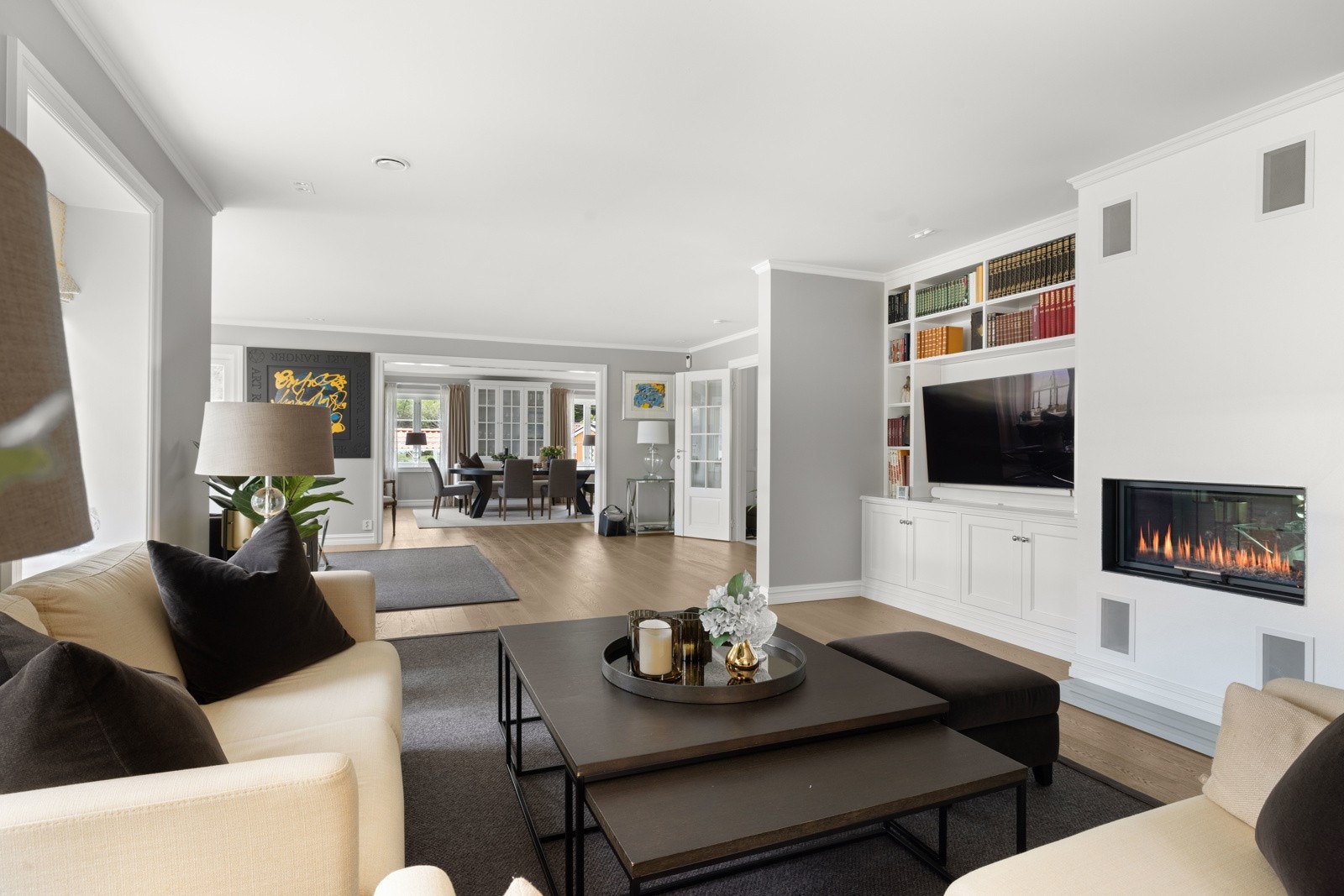 Vannbåren gulvvarme i alle beboelsesrom. Galleribilde