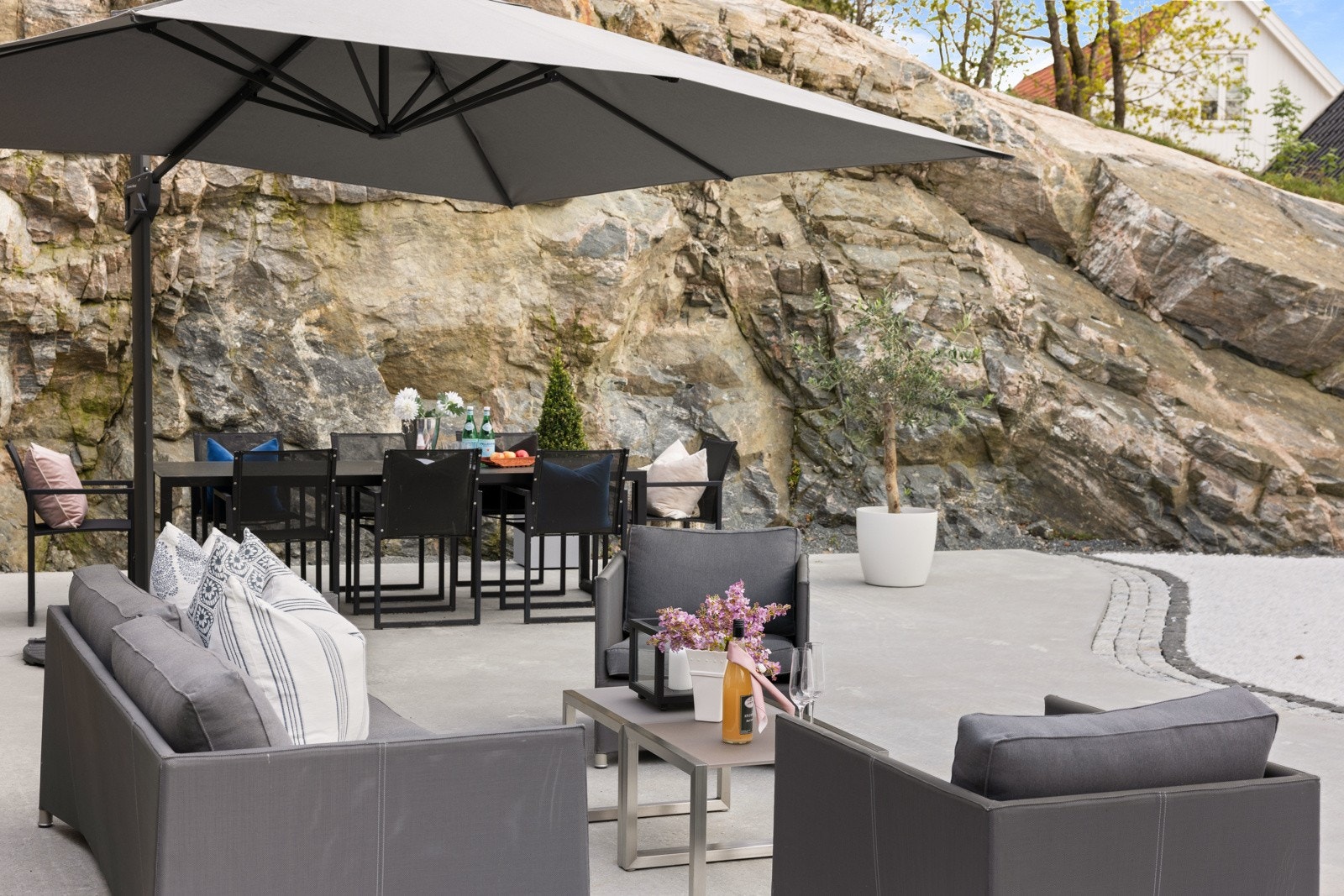 Design fra hagearkitekt Darren Saines. Galleribilde