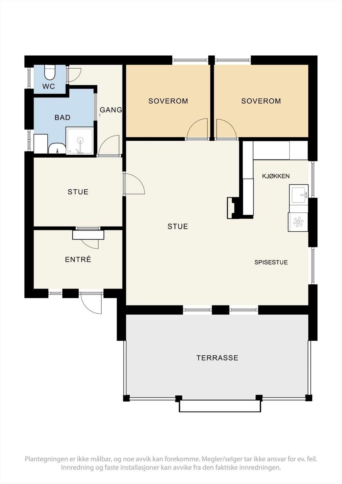 Plantegning. Galleribilde