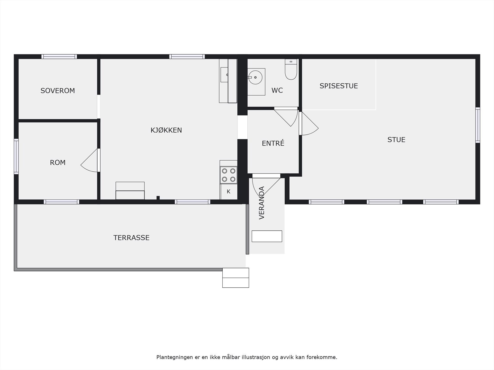 Plantegning. Galleribilde