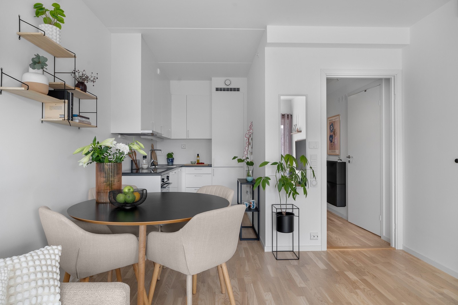 Her kan det nytes gode middager med familie og venner. Galleribilde