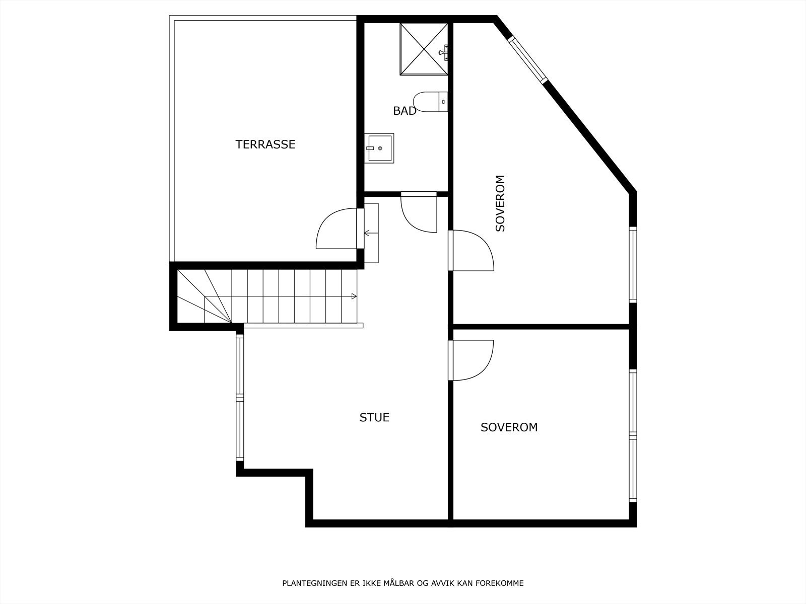 Plantegning 3 etasje Galleribilde