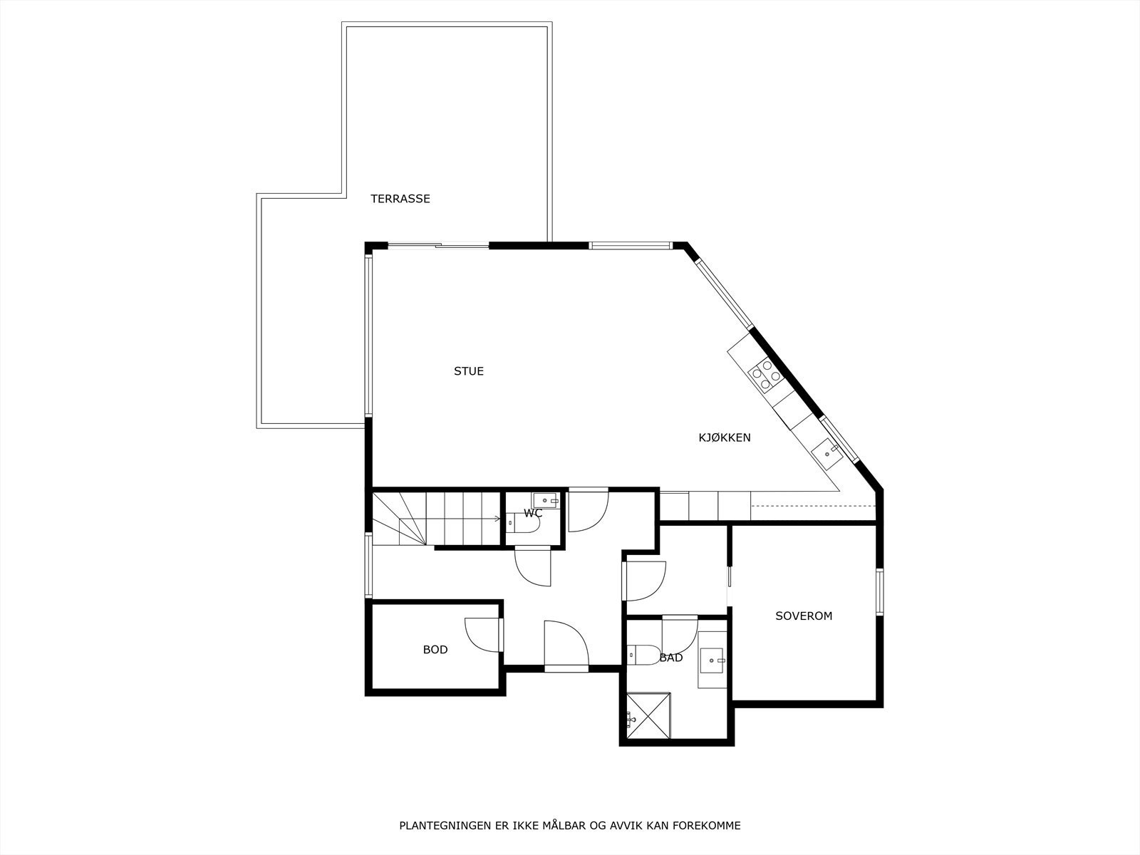 Plantegning 2 etasje Galleribilde