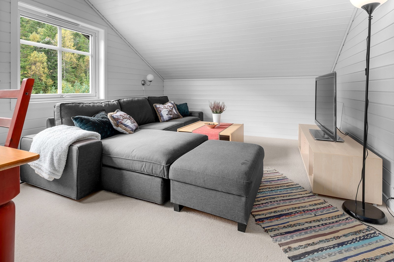 Hyggelig tv-krok Galleribilde