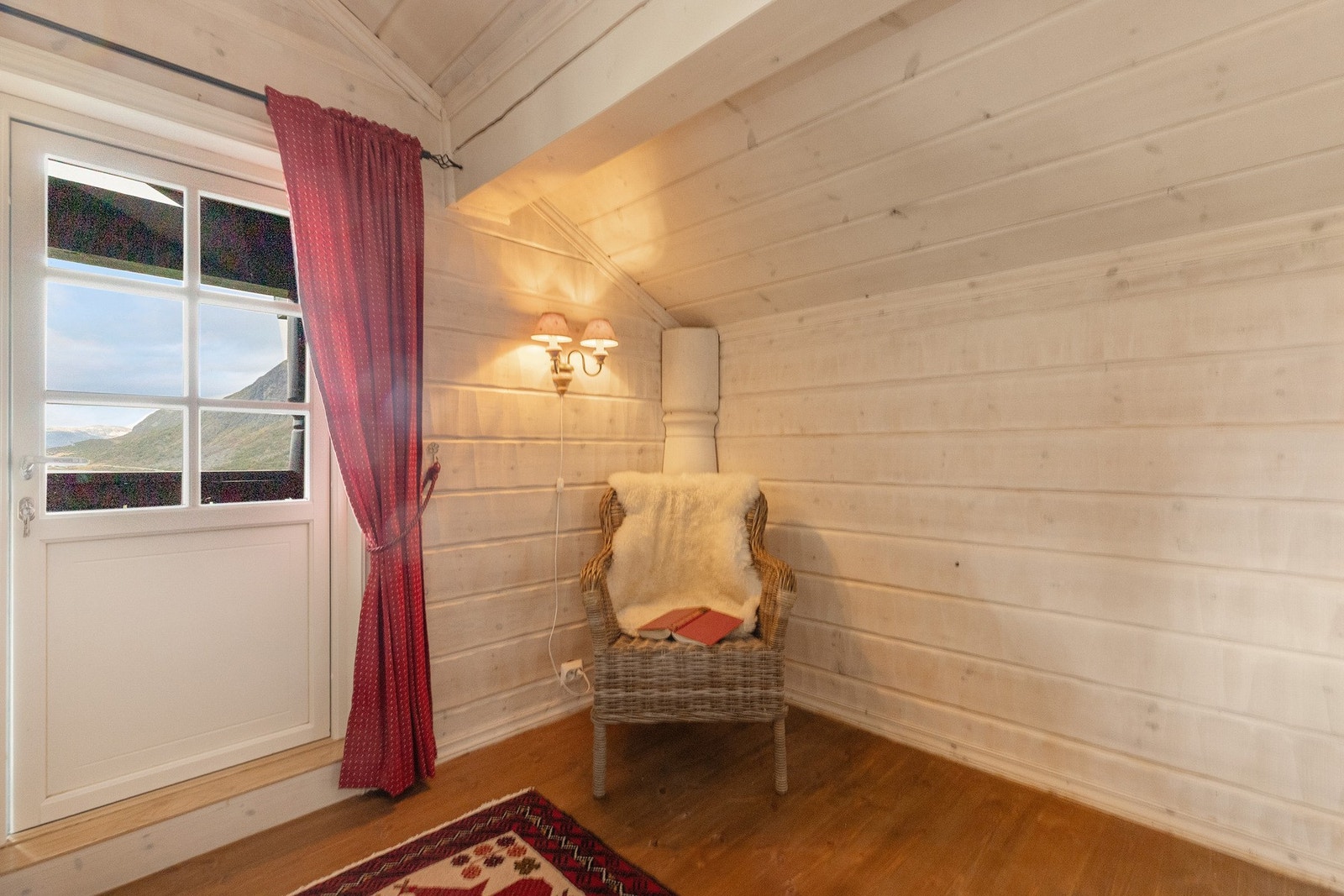 Her kan man ha en koselig lesekrok. Galleribilde