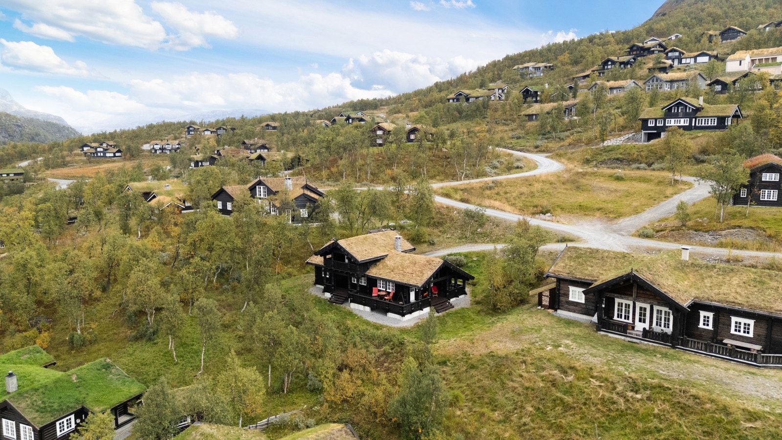 Kort vei til skibakken og skiløypene fra eiendommen Galleribilde