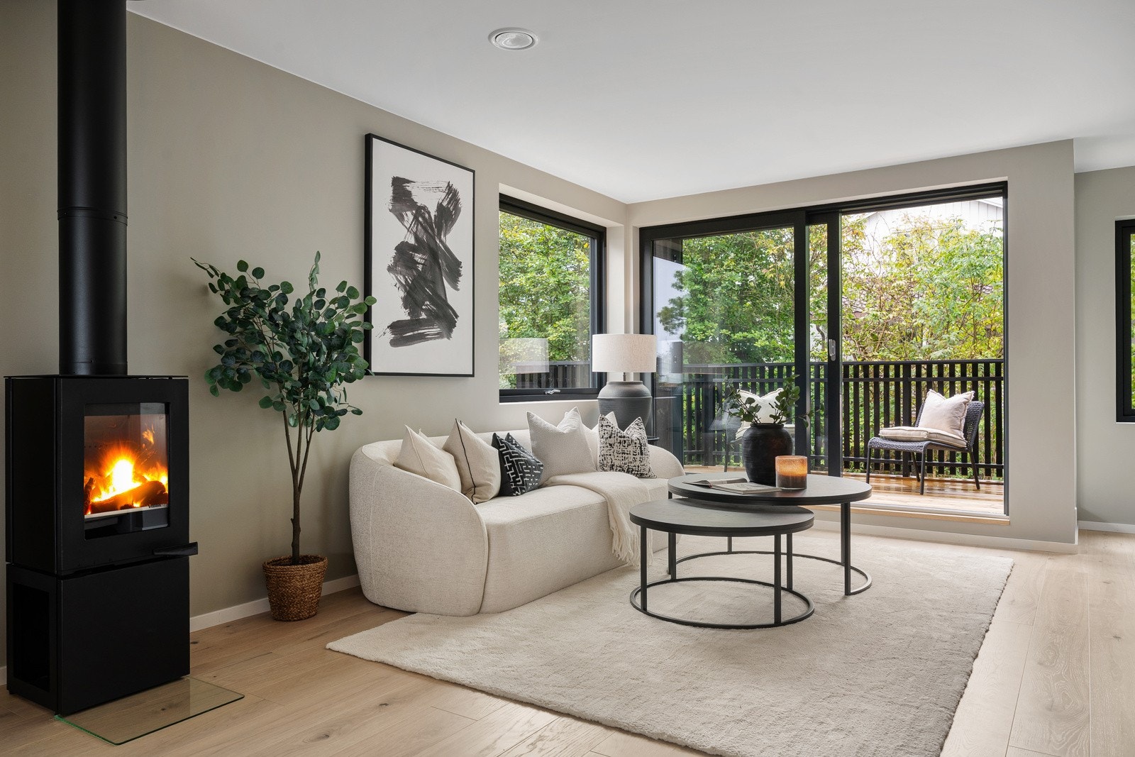 Peisinnsats fra Peisselskabet som bidrar til å skape en lun og trivelig atmosfære. Galleribilde