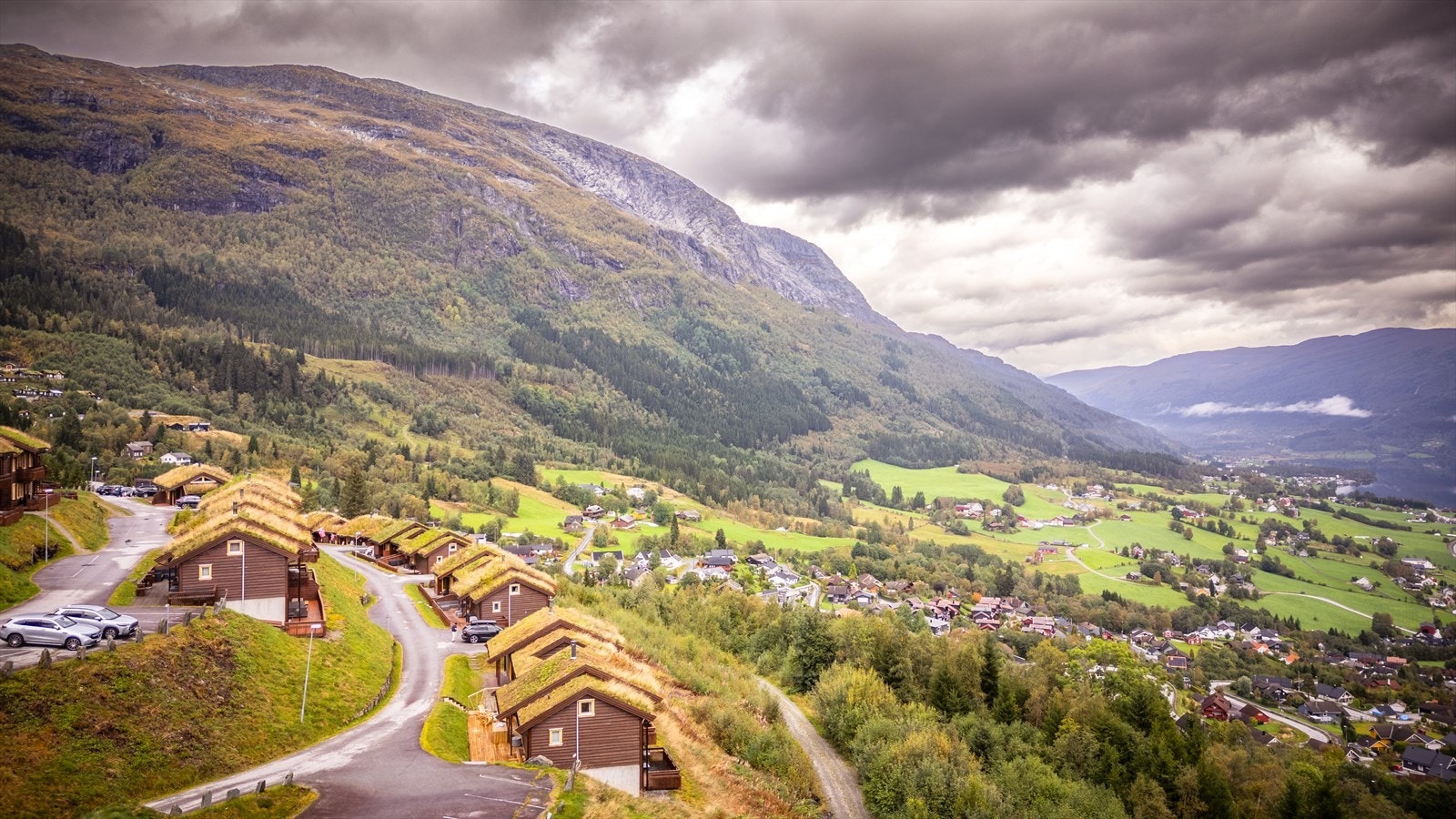 Fantastisk beliggenhet i Bavallen, midt i Voss Resort med ski og turmuligheter. Galleribilde
