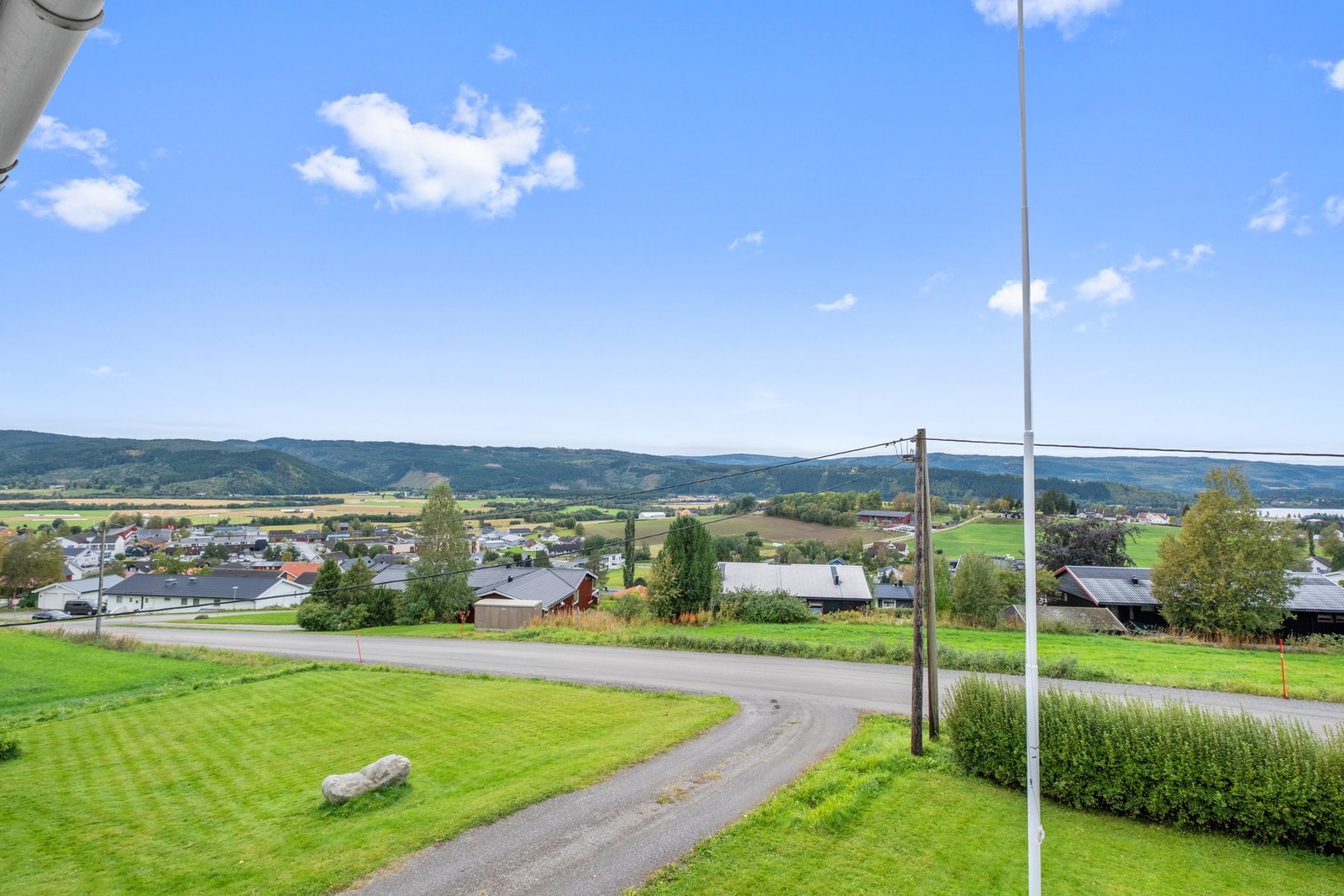 Utsikt fra soverommet. Galleribilde