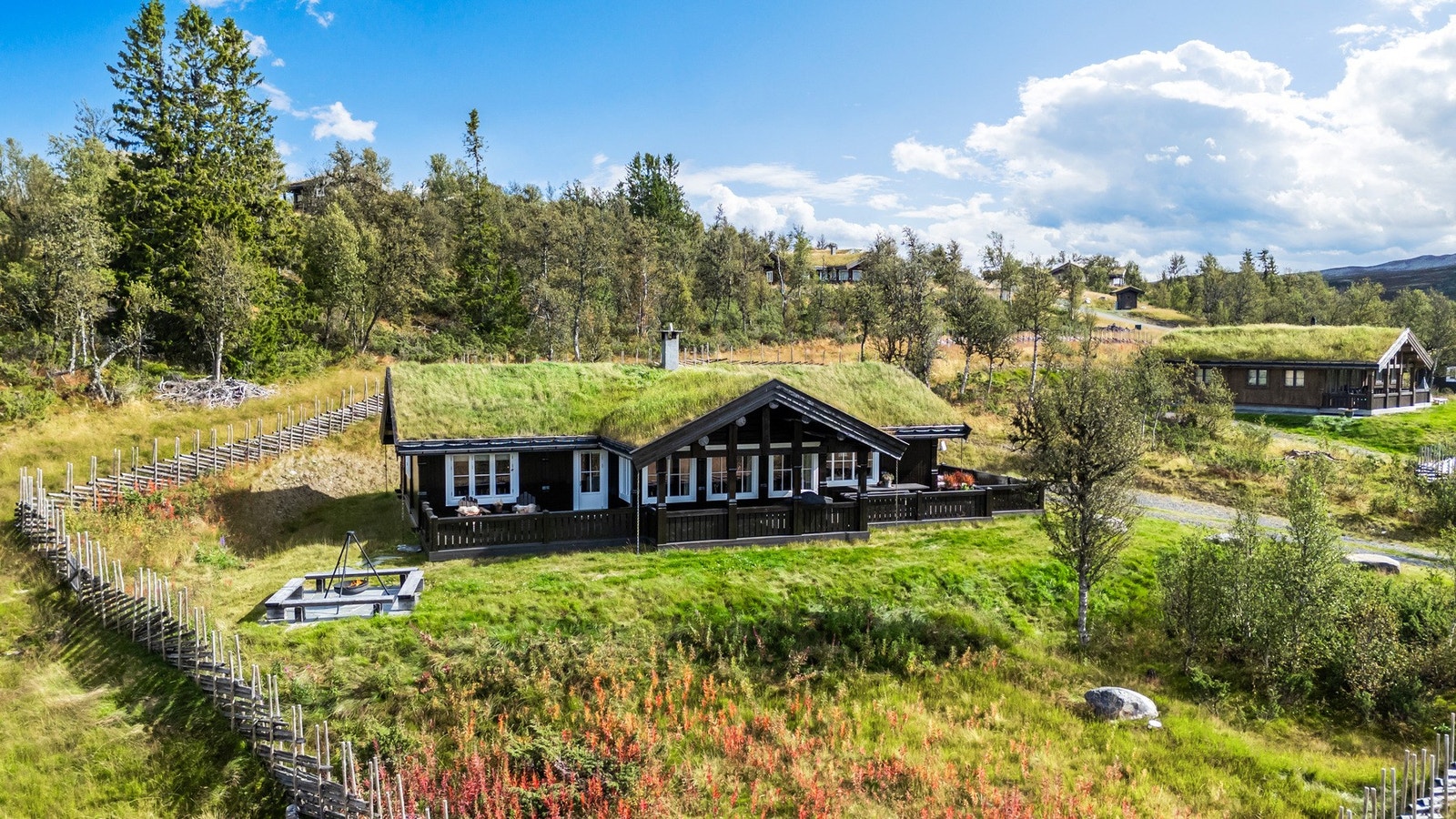 Denne hytta byr på alt man kan ønske seg for gode dager på fjellet Galleribilde