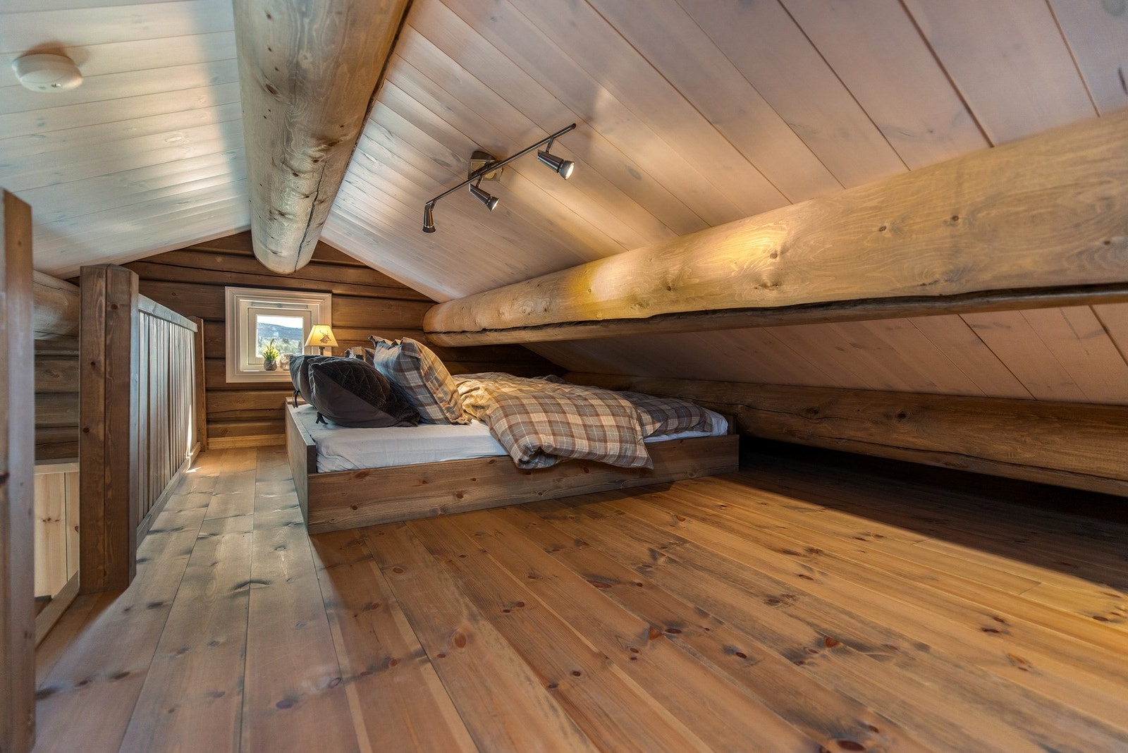 Hemsen er innredet med sengeplasser, men det gjøres oppmerksom på at det ikke er godkjent soverom Galleribilde