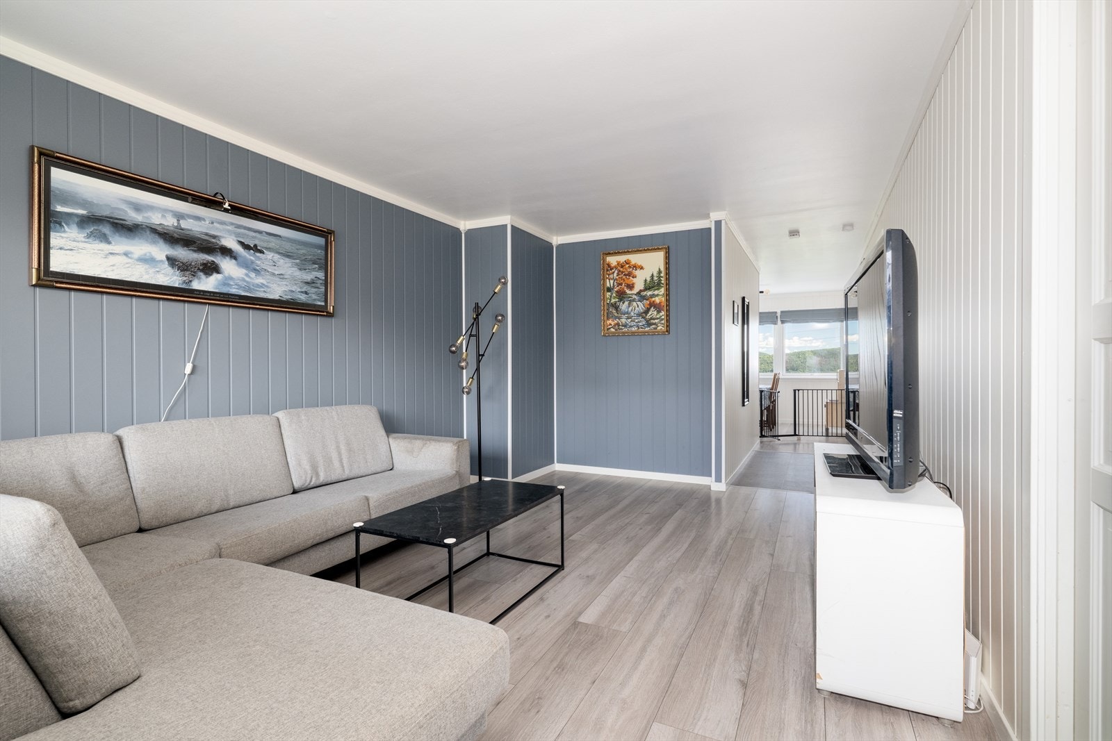 Ryddig utrykk og pene flater. Galleribilde