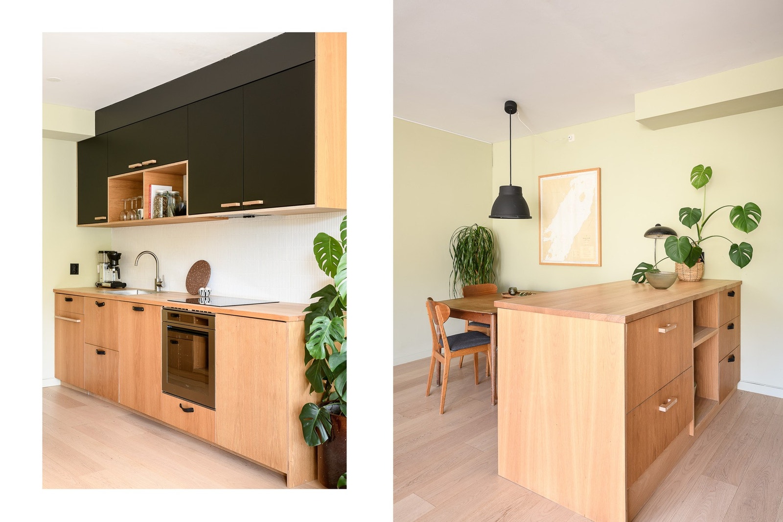 Mye oppbevaring i skuffer og skap. Galleribilde