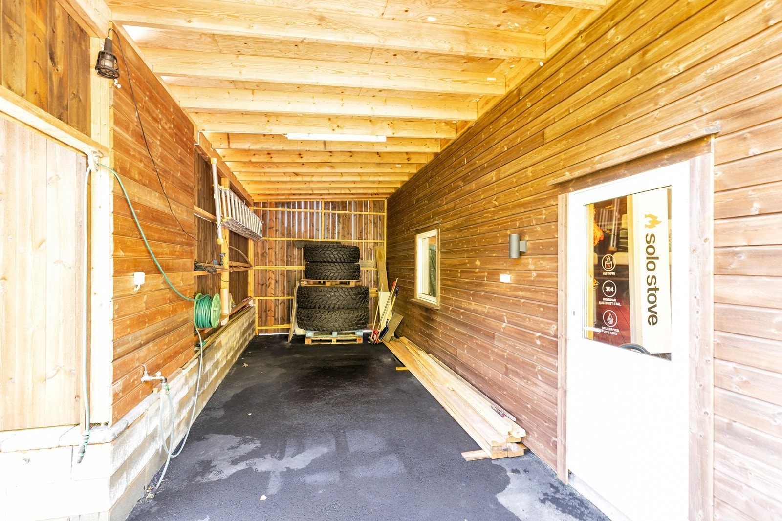 Garasjebygg. Galleribilde