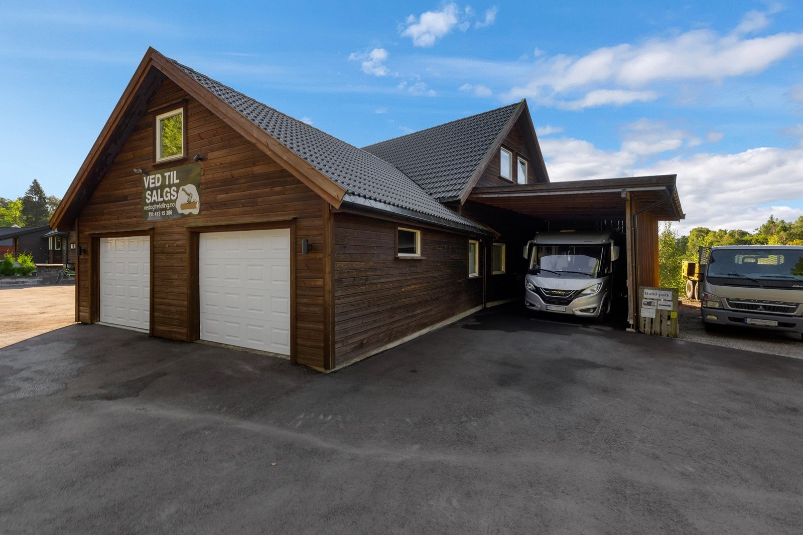 Garasjebygg. Galleribilde