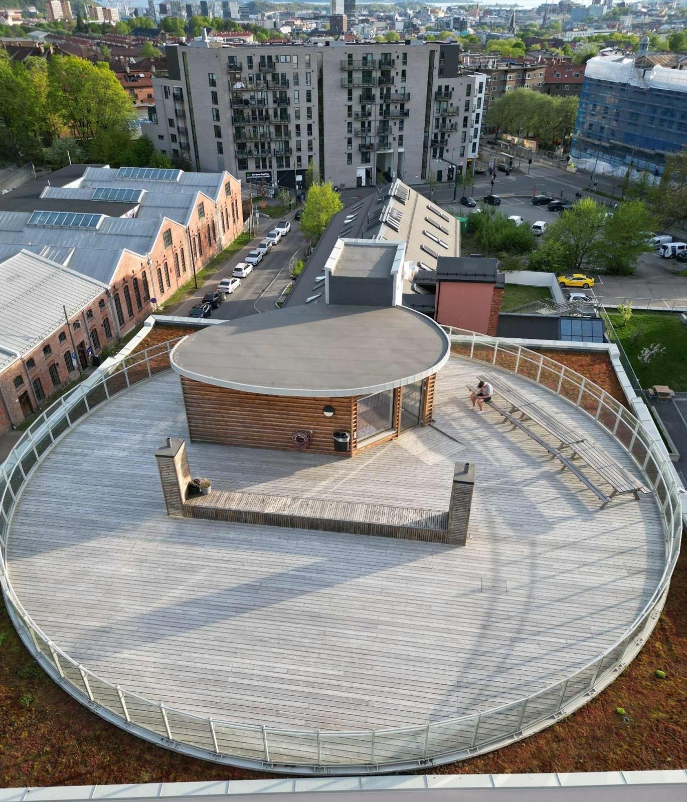 Felles takterrasse (selgers private bilde) Galleribilde