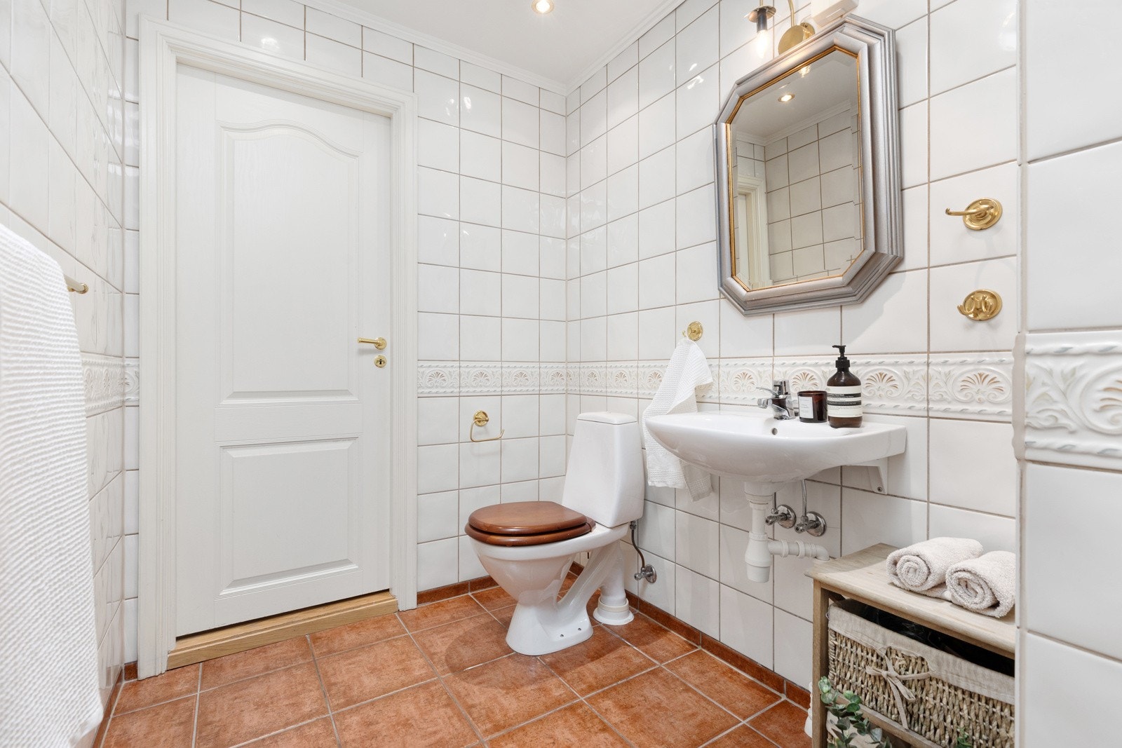 Badet har mekanisk avtrekk Galleribilde