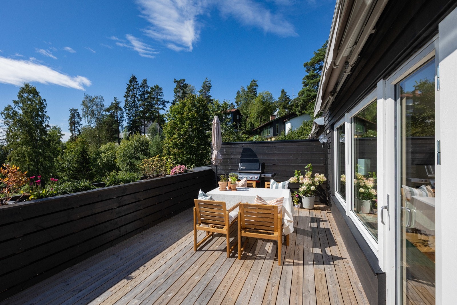 Tak og terrasser oppgradert i 2024 i regi av sameie Galleribilde