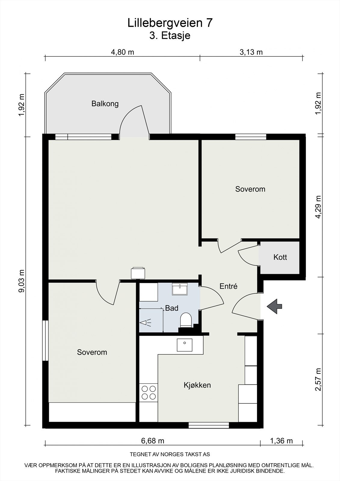 Plantegning Galleribilde