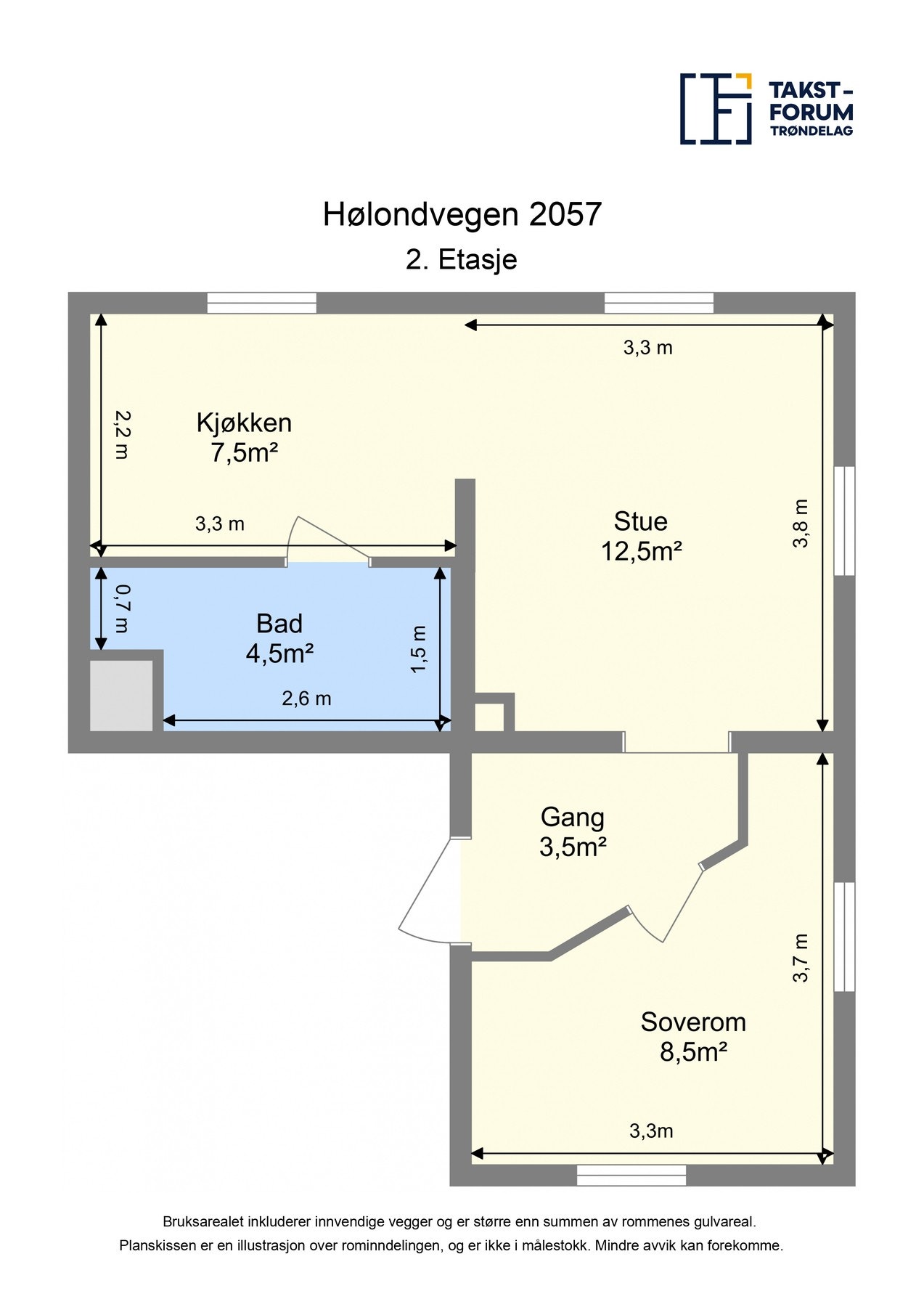 Plantegning. Galleribilde