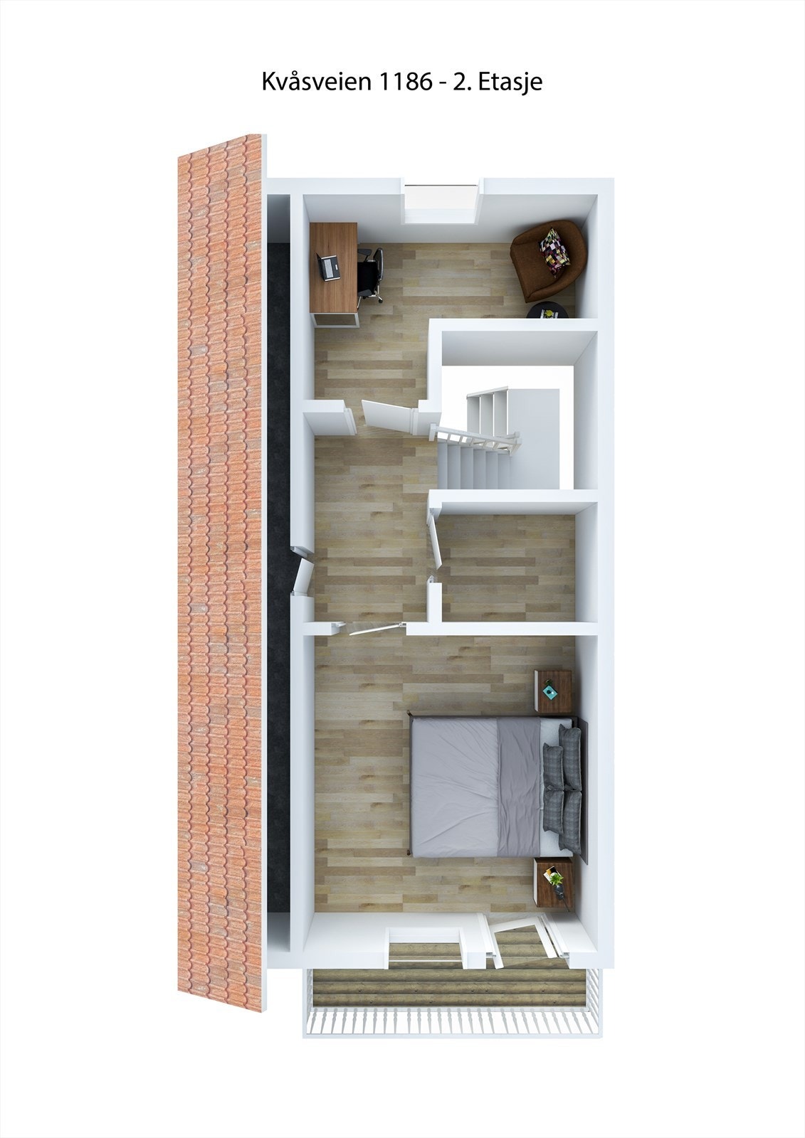 2. Etasje-3D Galleribilde